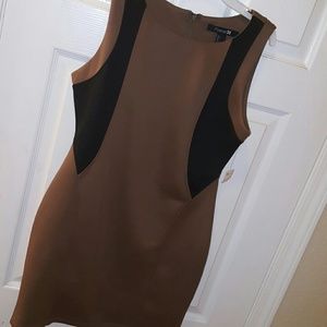 Cocoa/black Dress